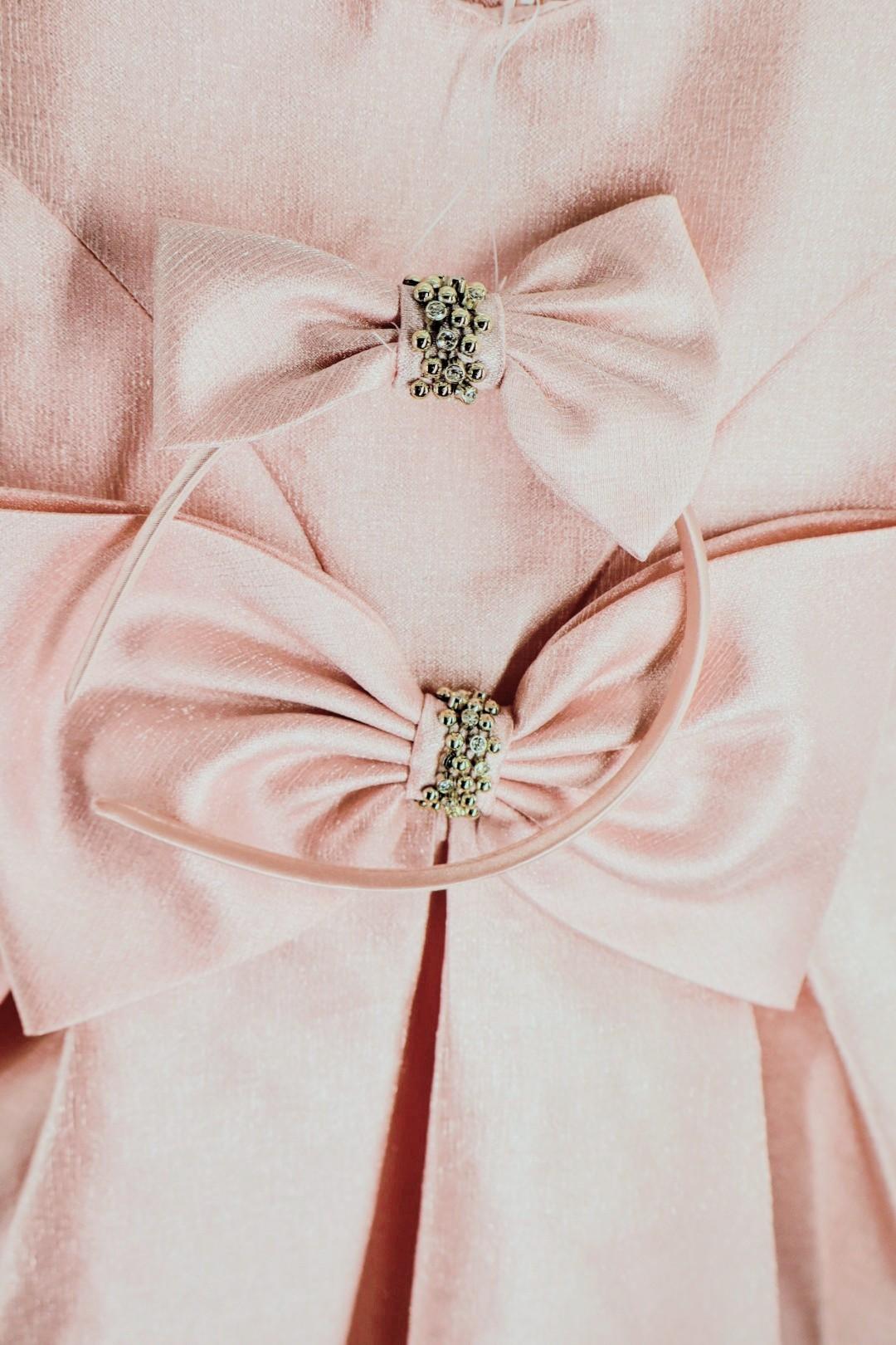 Pink Bow Girl Dress
