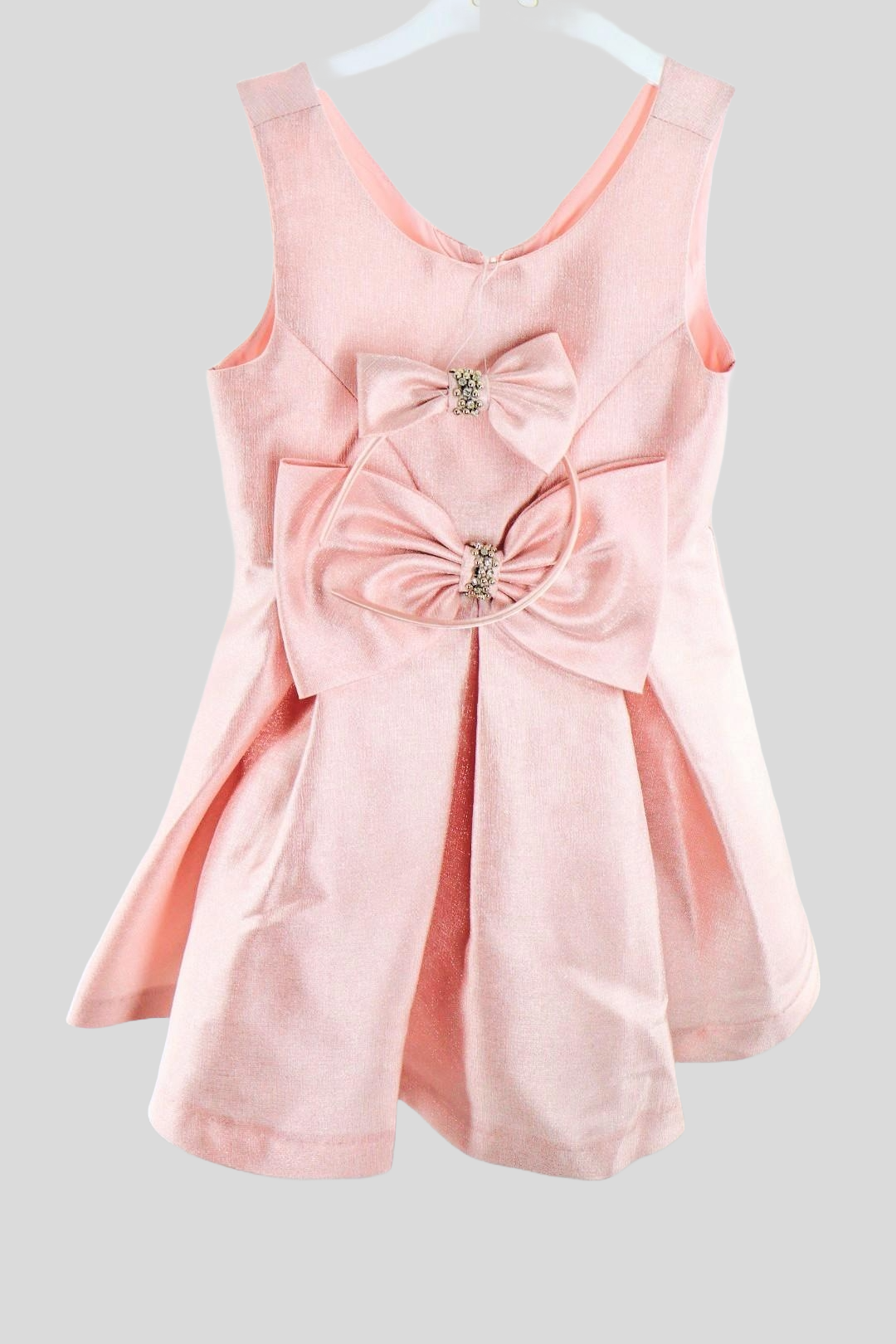 Pink Bow Girl Dress